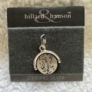 Vintage Sterling Silver .925 Coin Necklace Charm By Hillard And Hanson